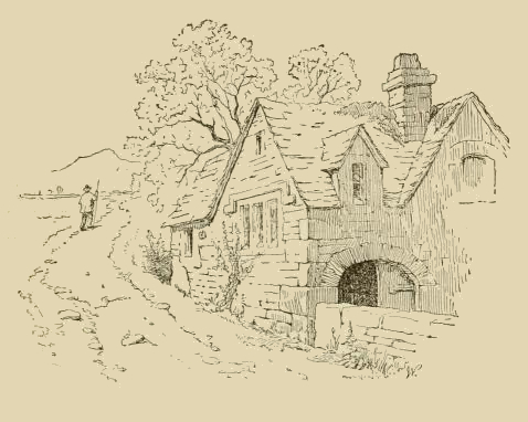 Cottage Drawing Reusableart Com