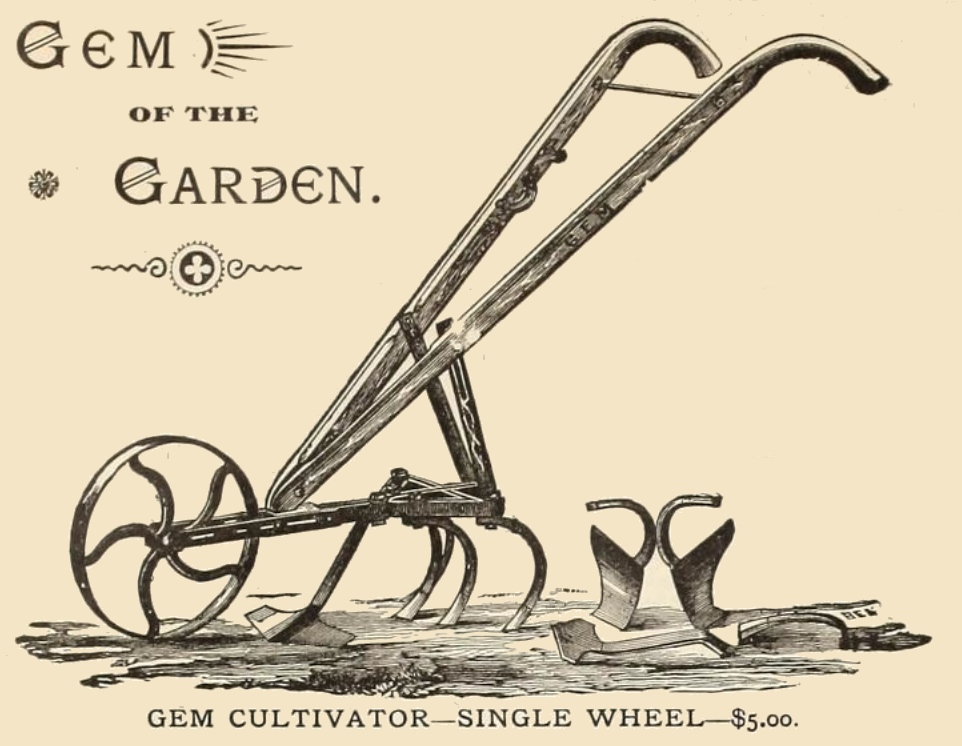 single wheel cultivator