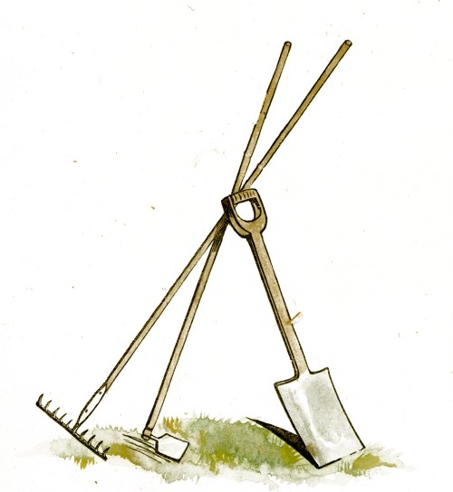 garden hoe clip art - photo #15