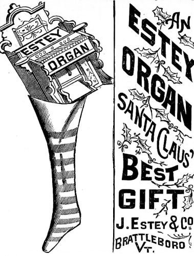 Organ Christmas Advertising Image