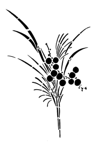 Japanese Plant Stencil