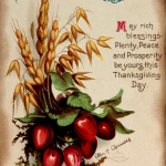 Thanksgiving Blessings Postcard