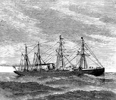 1880 Steamship
