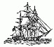 Tiny Sailing Ship Drawing