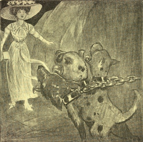 Drawing of Cerberus