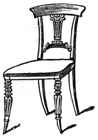 Fancy Chair Drawing