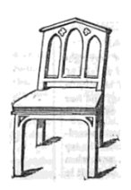 Gothic Chair Drawing