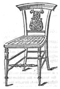 Carved Chair with Woven Seat