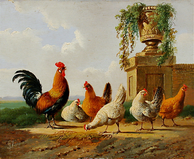 Chicken Painting