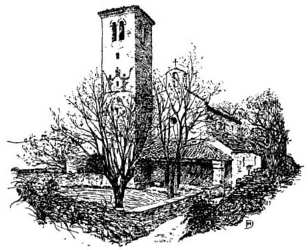 Italian Church Drawing