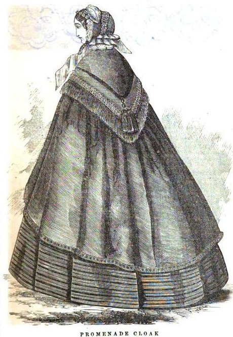 Civil War Era Promenade Cloak