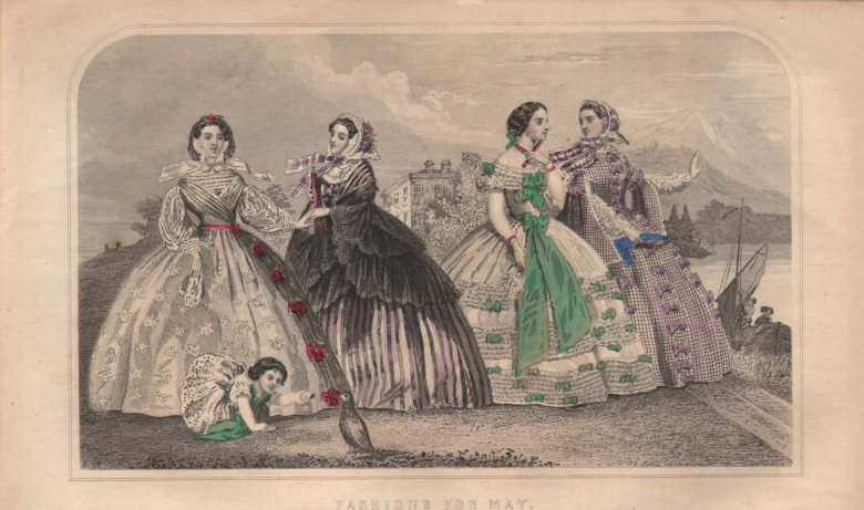 Fashions for May 1860