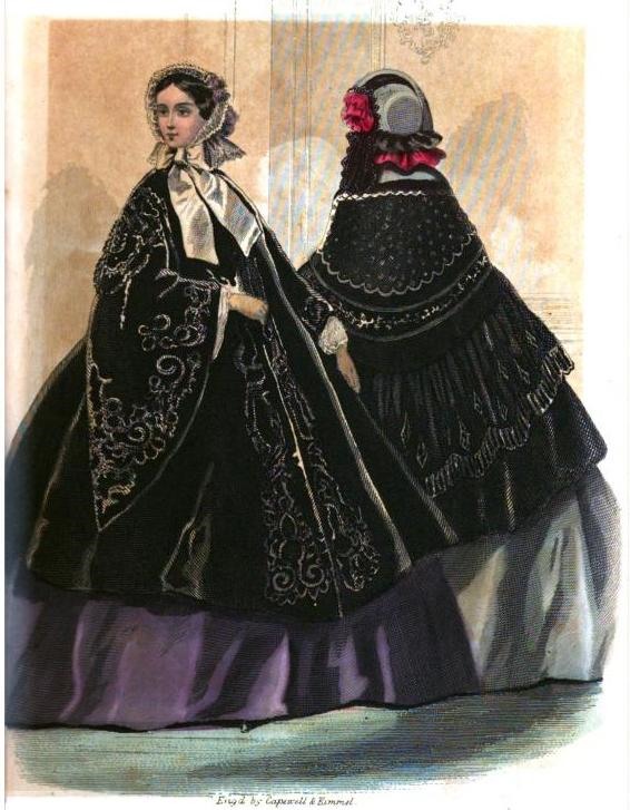 Fashion Plate from 1860
