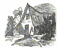 Thatched Cottage Drawing