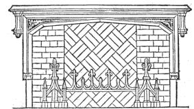 Gothic Style Fire Grate