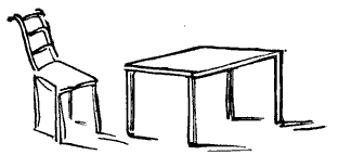 Table and Chair