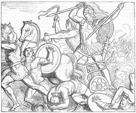 Achilles in Battle