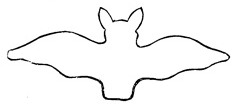 Bat Outline