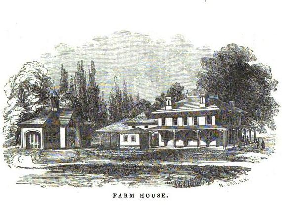 Farm and Carriage House Drawing