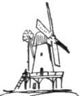 Small Windmill Drawing