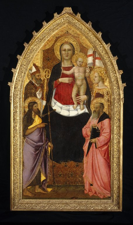 Madonna and Child Enthroned