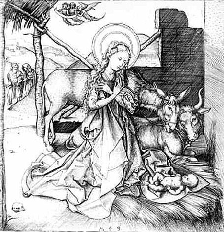 Nativity Engraving