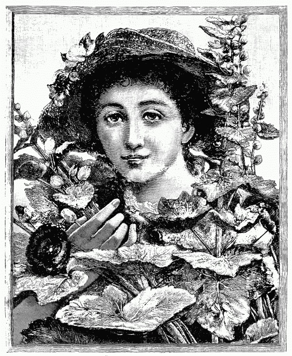 Woman with Flowers