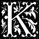 Leafy Letter K
