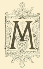 Illuminated Letter M