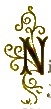 Fancy Letter N Image