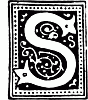 Block Print S Image