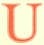 Fancy Letter U