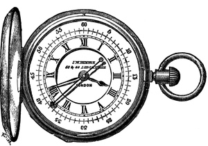 chronograph drawing