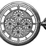 meridian watch drawing