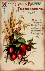 Thanksgiving Blessings Postcard